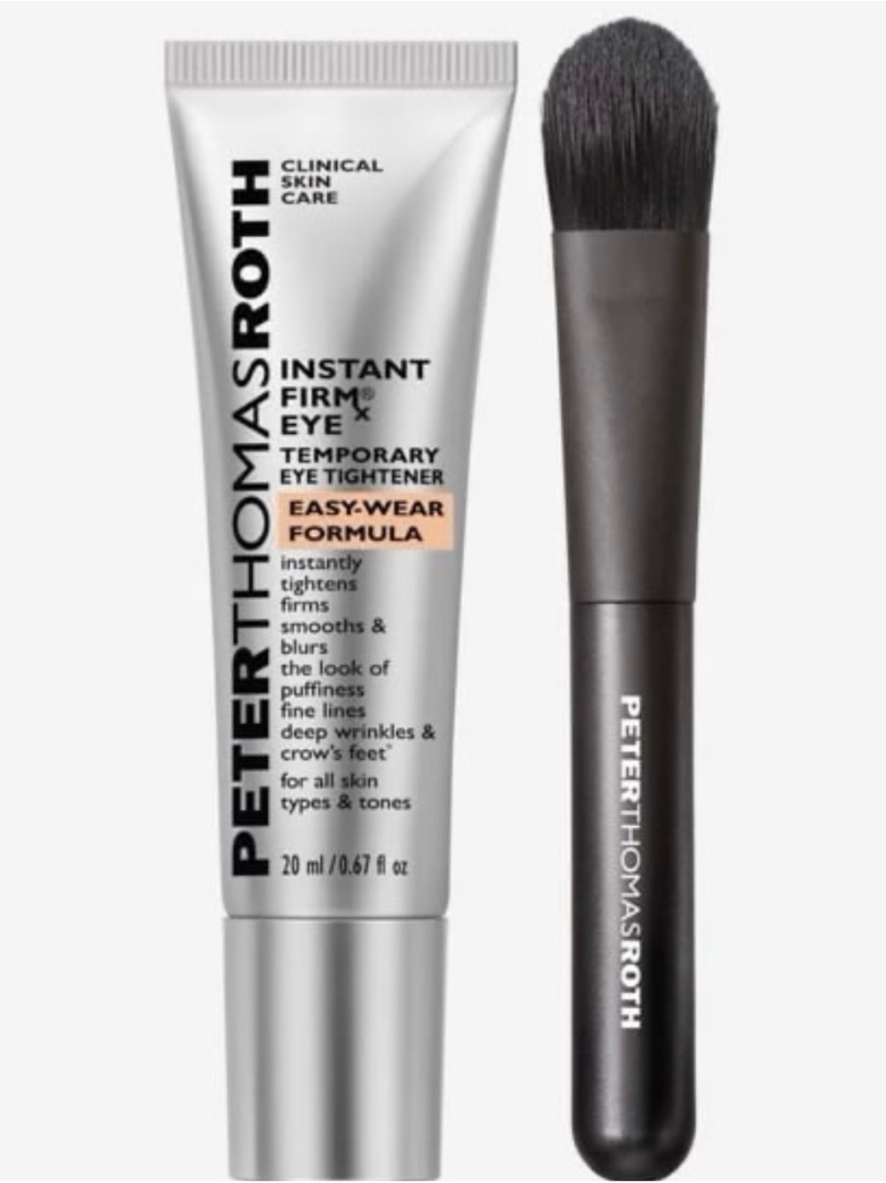 Peter Thomas Roth Instant Firmx Eye Tightener Tube and Black Brush
